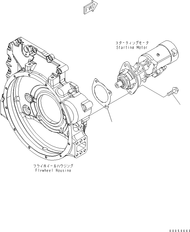 Прокладка (k2) 6735-82-6820 KOMATSU