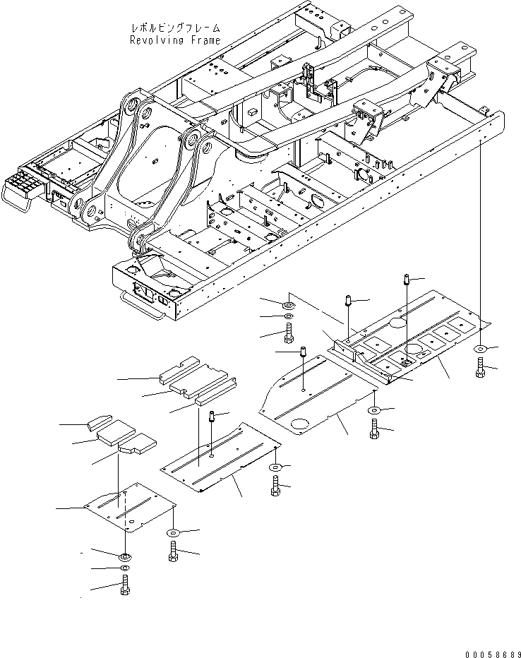 Крышка 209-54-43690 KOMATSU