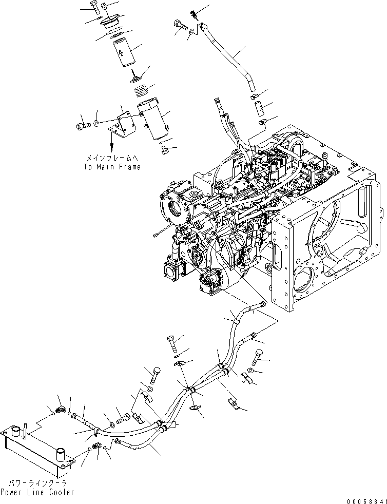 Корпус 134-49-71410 KOMATSU