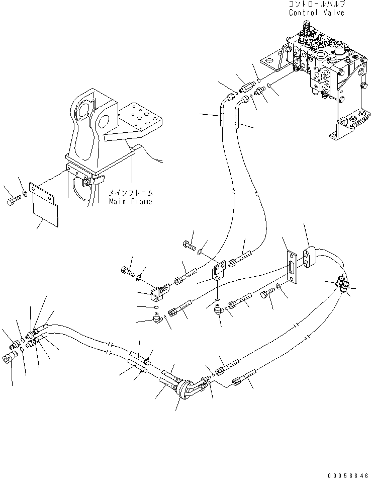 Шланг 02765-B0316 KOMATSU