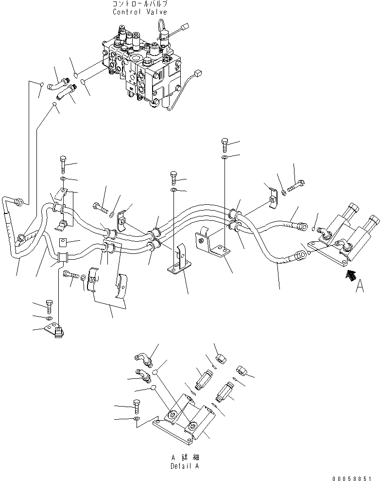 Шланг 134-78-71360 KOMATSU