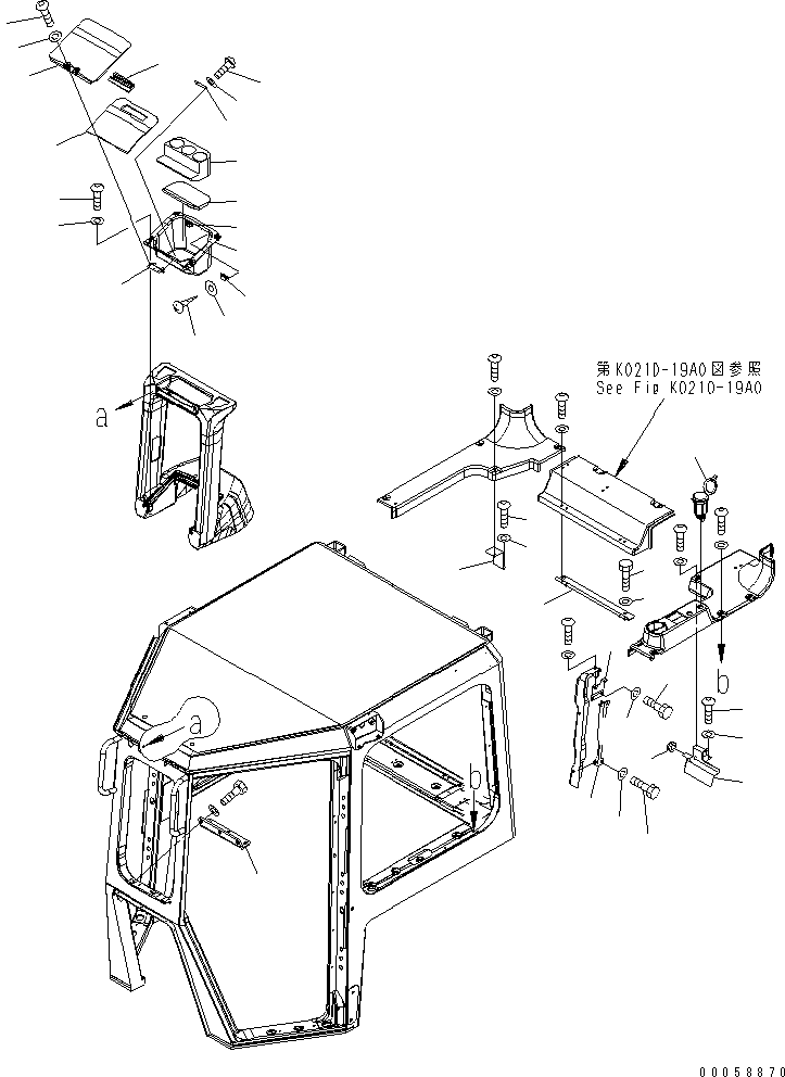 Коробка 17A-Z11-3931 KOMATSU