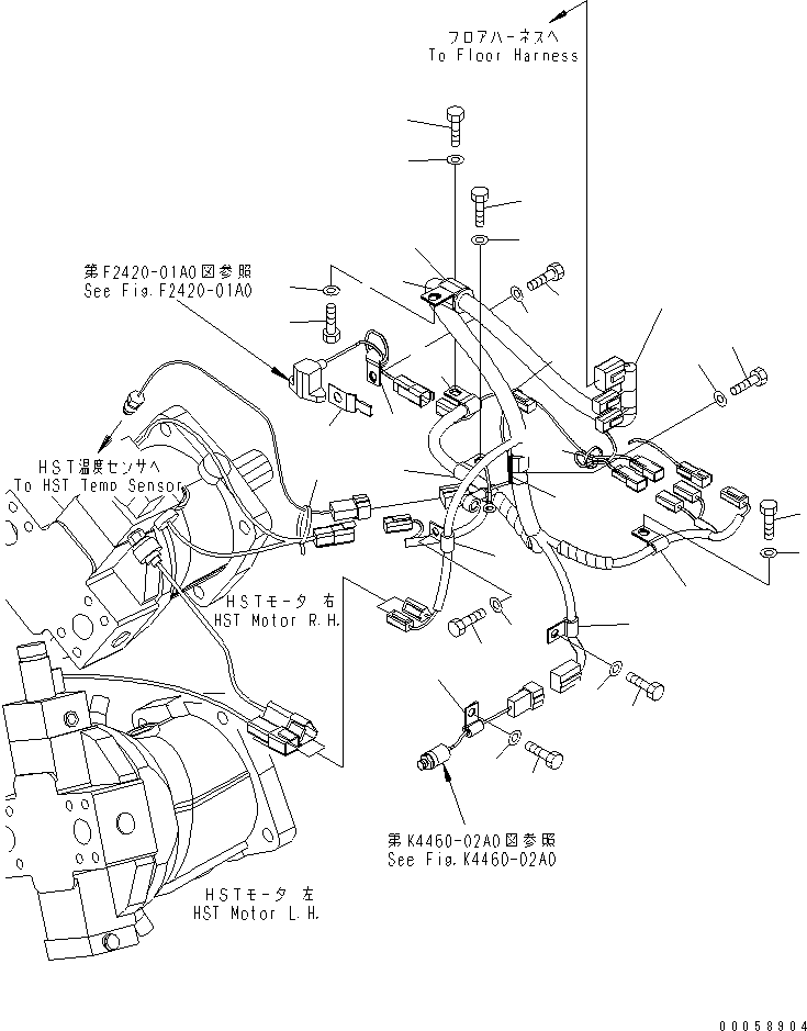 Жгут проводов 419-06-32366 KOMATSU