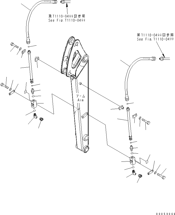 Шланг 22L-973-2550 KOMATSU