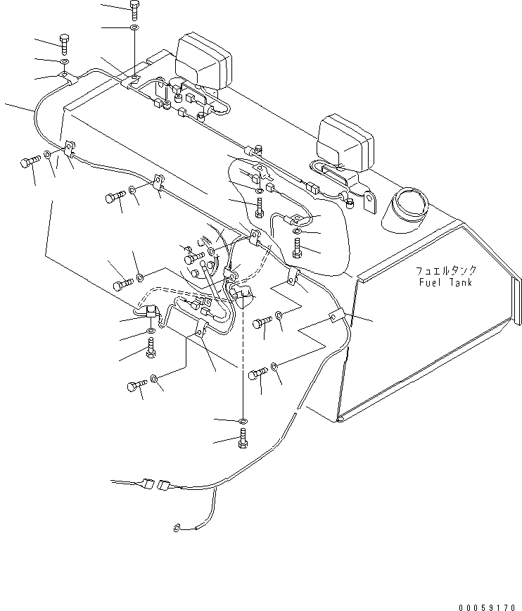 Жгут проводов 134-06-71172 KOMATSU