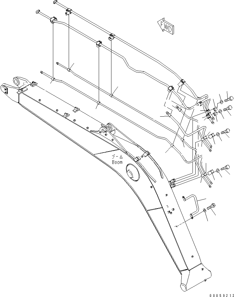 Амортизирующая подушка 22B-70-21930 KOMATSU