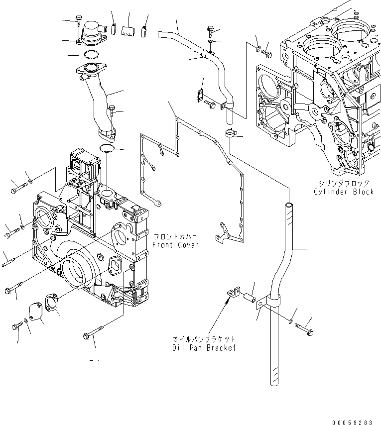 TUBE,BREATHER 6261-21-8820 KOMATSU