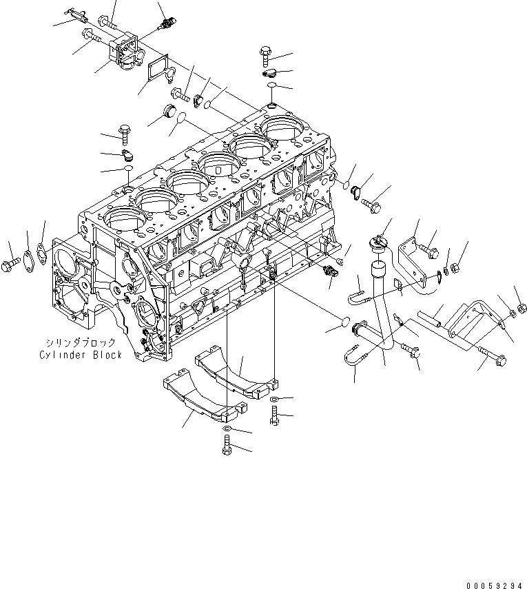 FILLER,OIL 6261-21-7230 KOMATSU