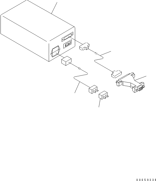 CARD READER, PLM,FOR 100-120V 561-89-67600 KOMATSU