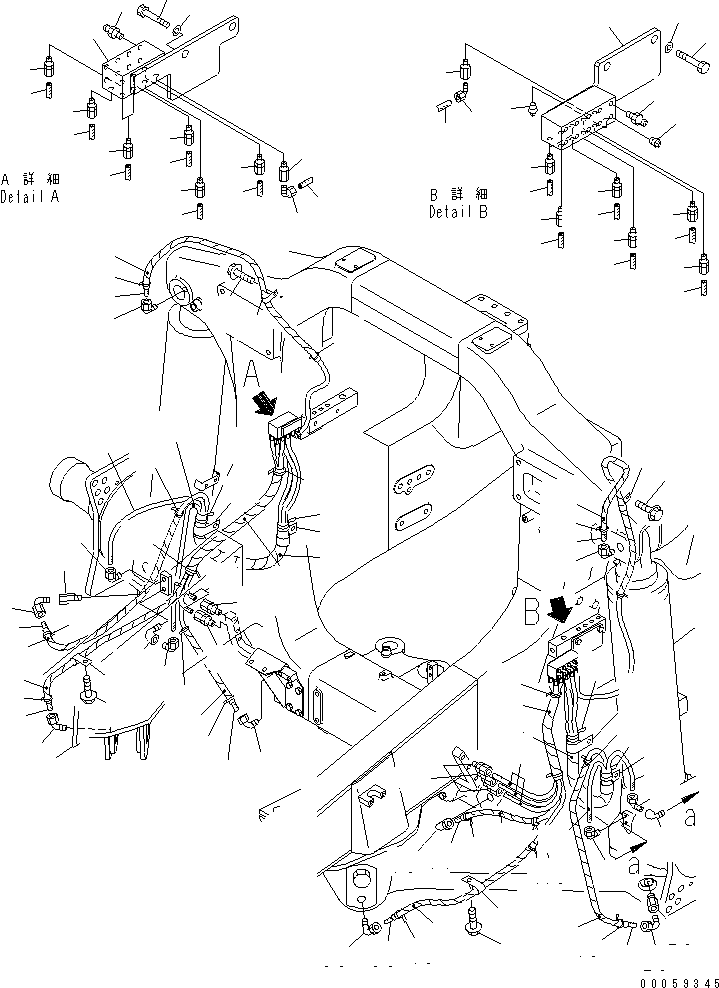 Шланг 569-95-64320 KOMATSU
