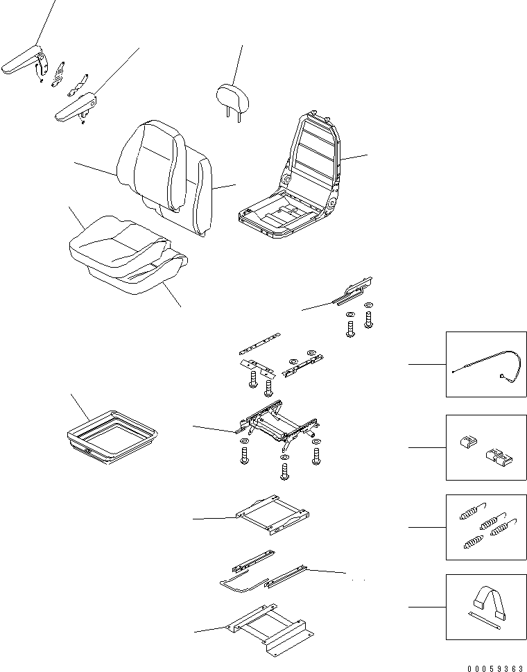 Base Kit AS196271 KOMATSU