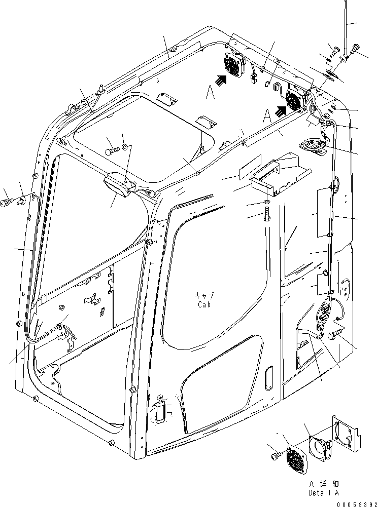 Жгут проводов 22B-06-21761 KOMATSU