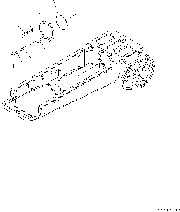 Прокладка 175-21-32185 KOMATSU