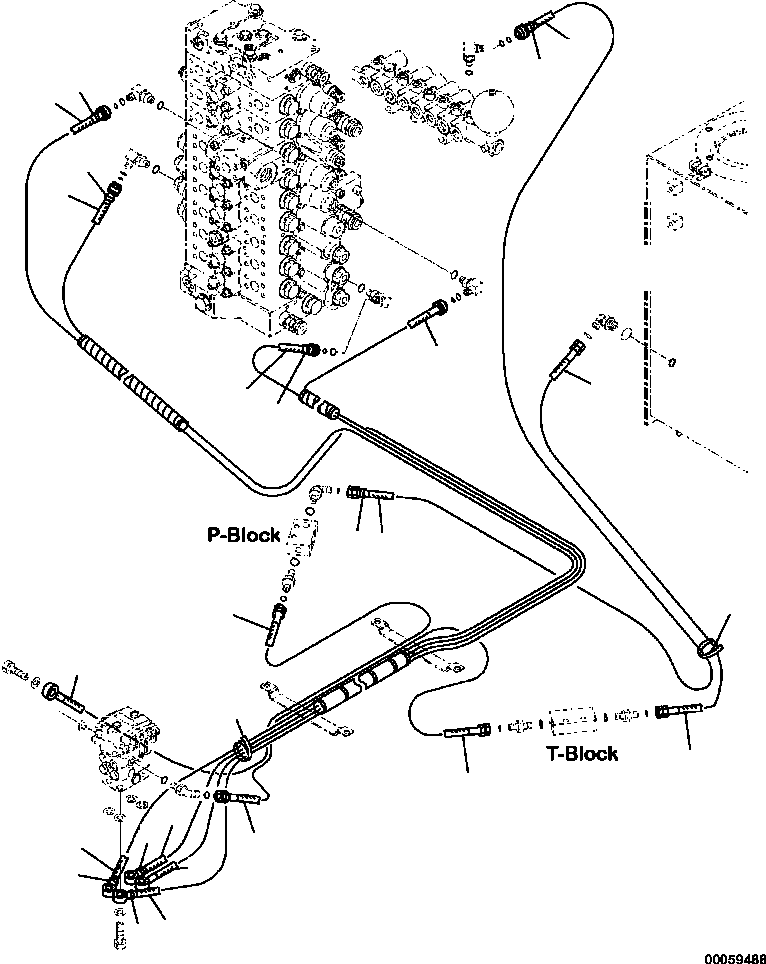 Шланг 207-62-75880 KOMATSU