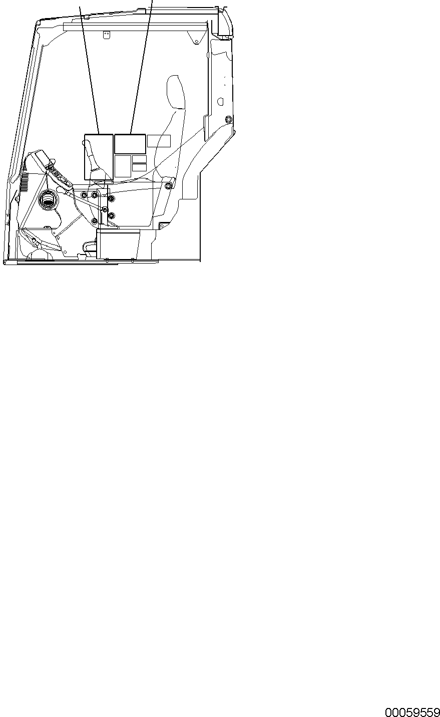 Пластина 22B-00-21840 KOMATSU