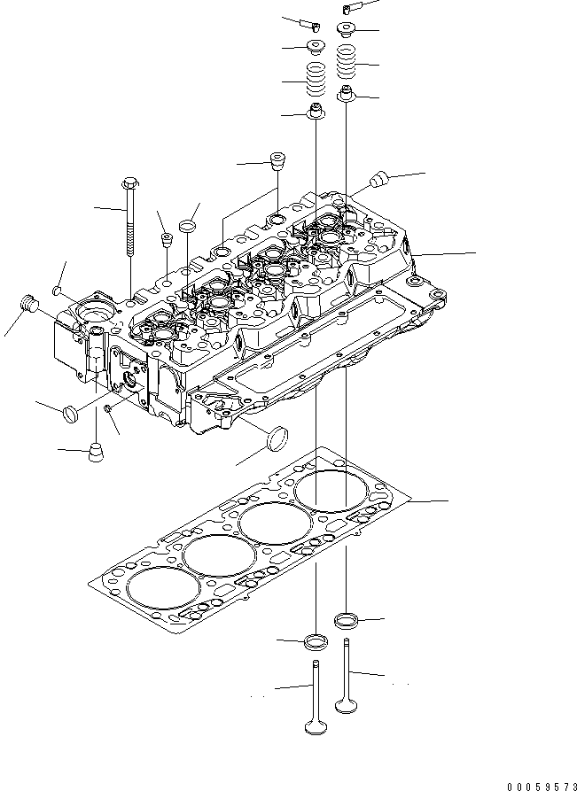 Head Assembly, Cylinder 6752-11-1010 KOMATSU