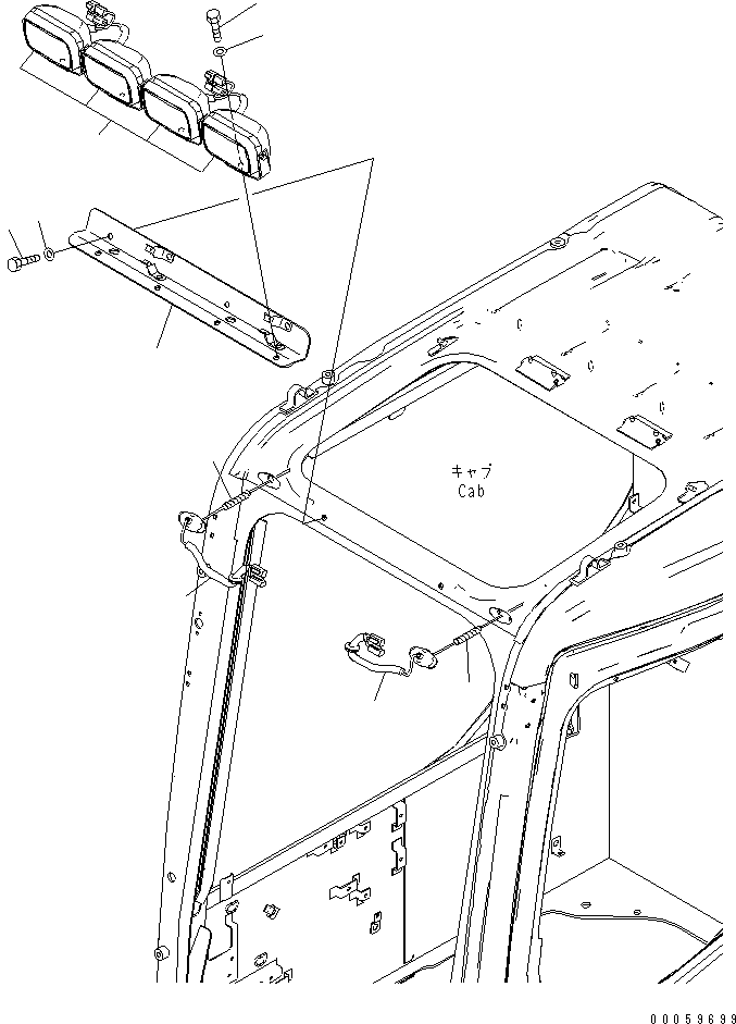 Жгут проводов 22B-06-21741 KOMATSU