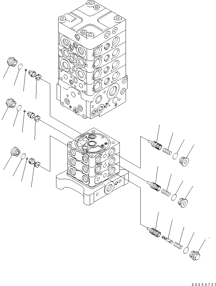 Дроссель (жиклёр) 723-26-41380 KOMATSU