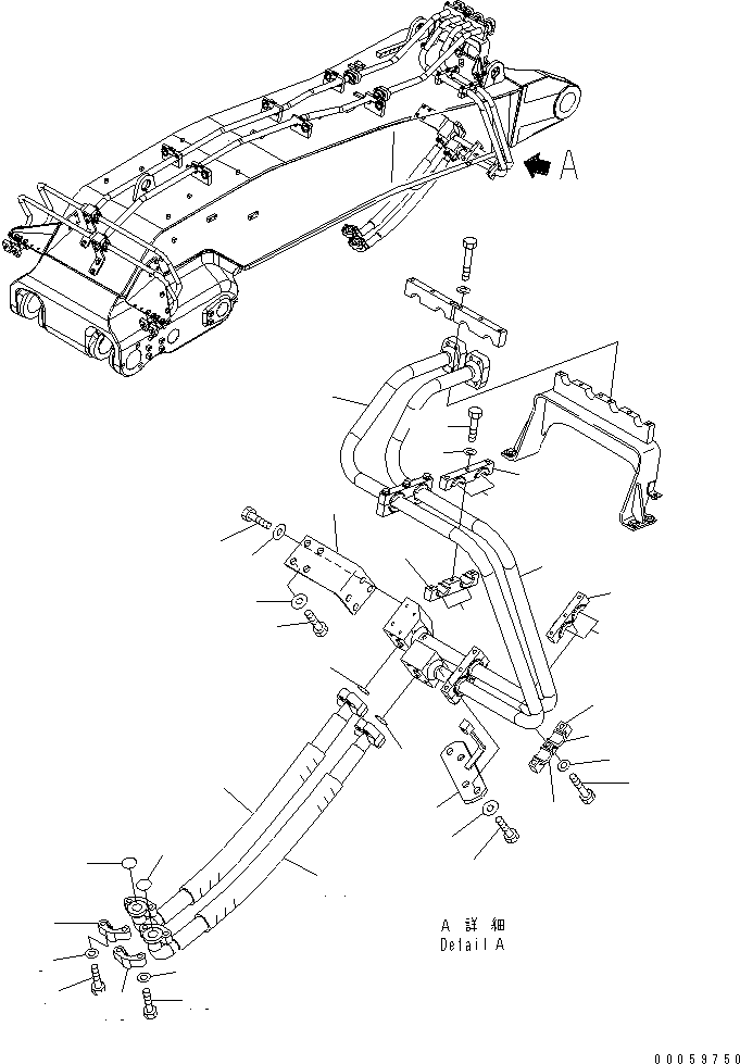 Хомут 209-62-59260 KOMATSU