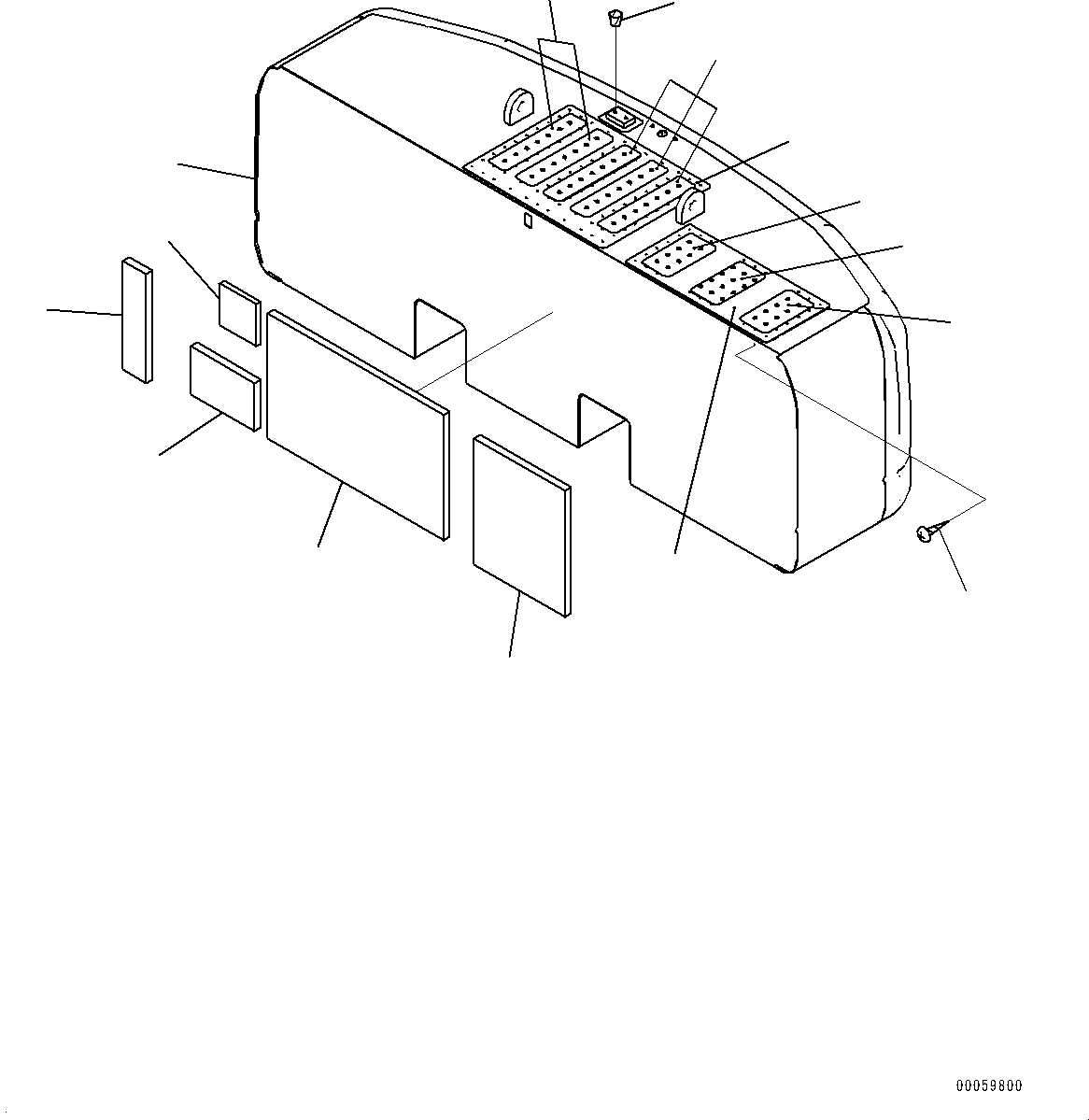 Груз 208-46-D0112 KOMATSU