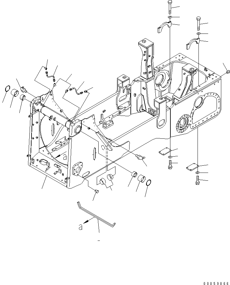 Уплотнение 17A-21-41550 KOMATSU