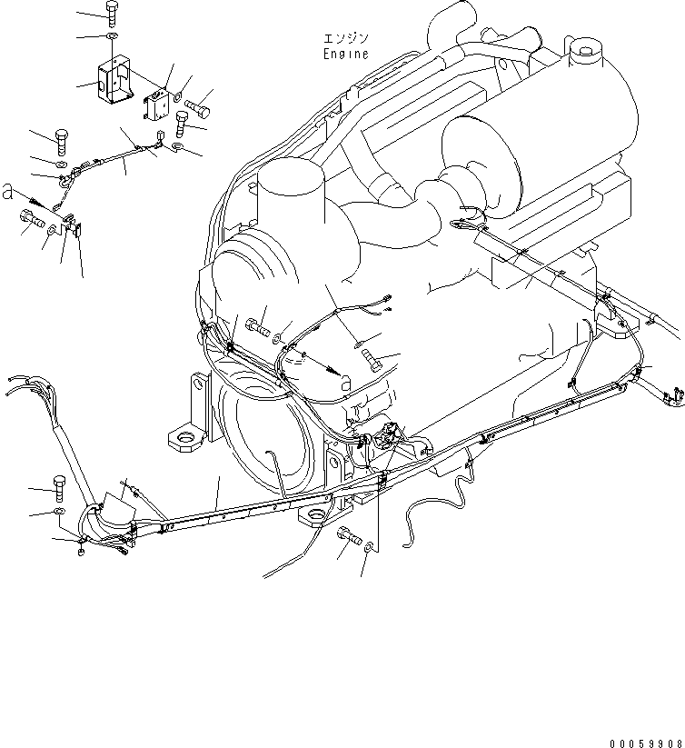 Жгут проводов 426-06-32432 KOMATSU