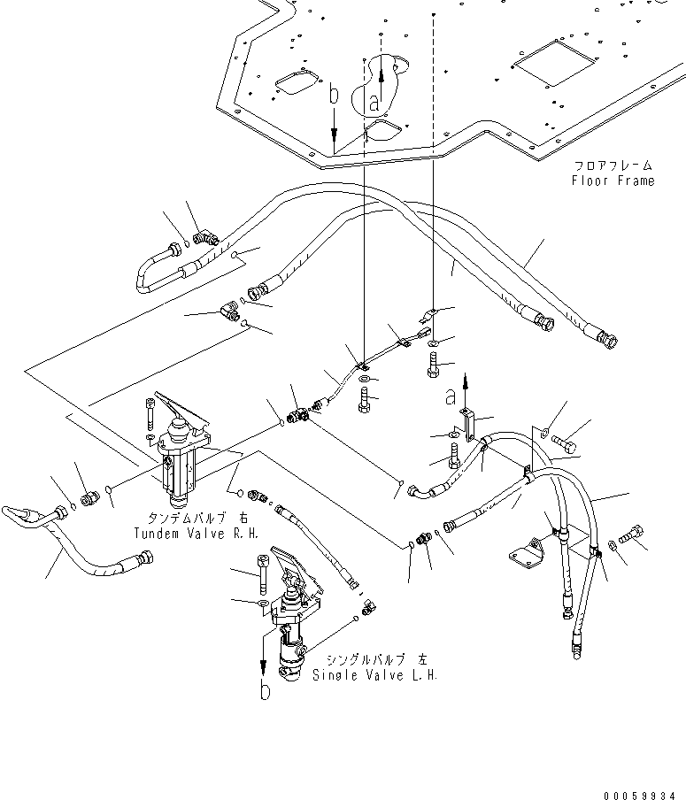 Шланг с торцевым уплотнением 02754-00412 KOMATSU