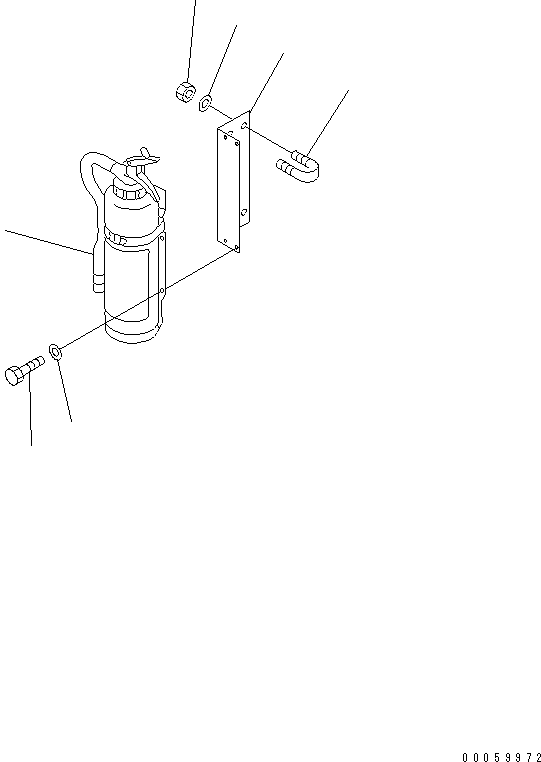 EXTINGUISHER 09495-12000 KOMATSU