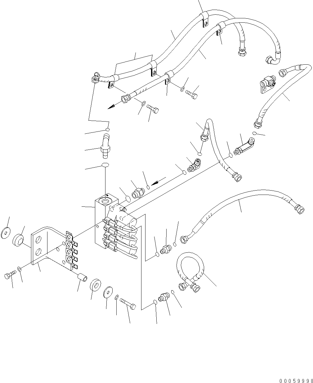 Шланг 02763-00304 KOMATSU