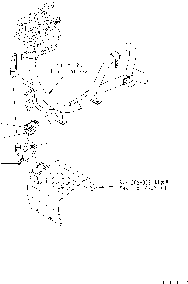 Switch, FNR Selector (421-06-31121) KOMATSU