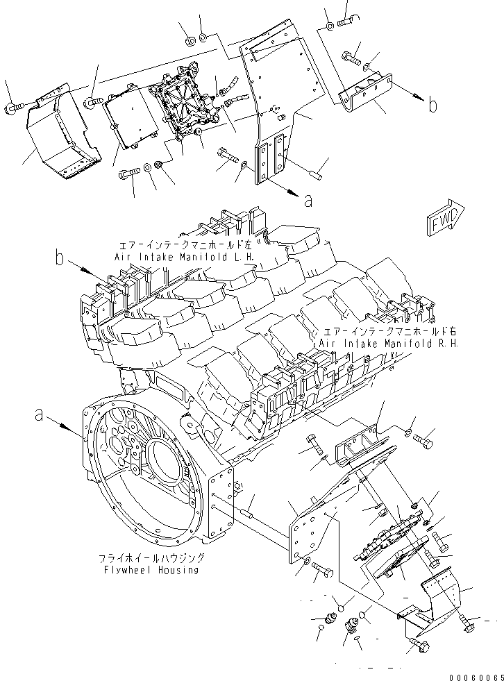 Охладитель в сборе 6219-81-7100 KOMATSU