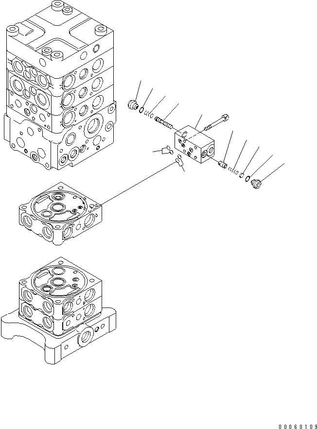 Клапан в сборе 723-20-95300 KOMATSU