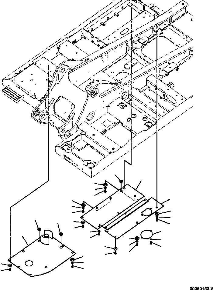 Крышка 207-54-78791 KOMATSU
