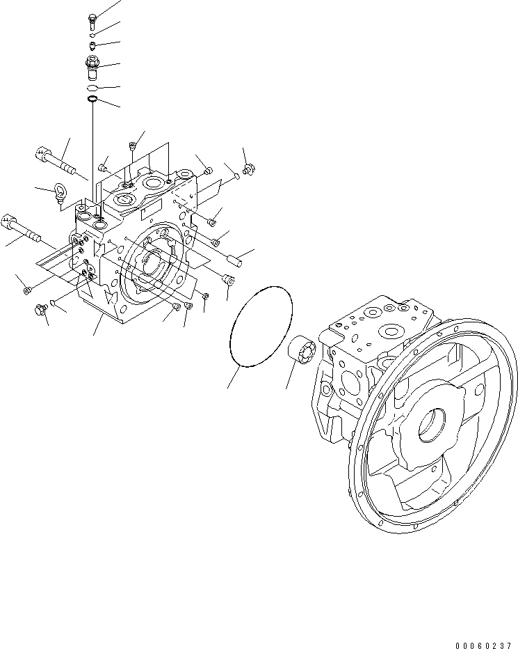 Болт 708-3D-11810 KOMATSU