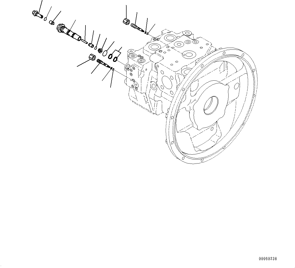 уплотнительное кольцо круглого сечения \ \ 07002-61823 KOMATSU