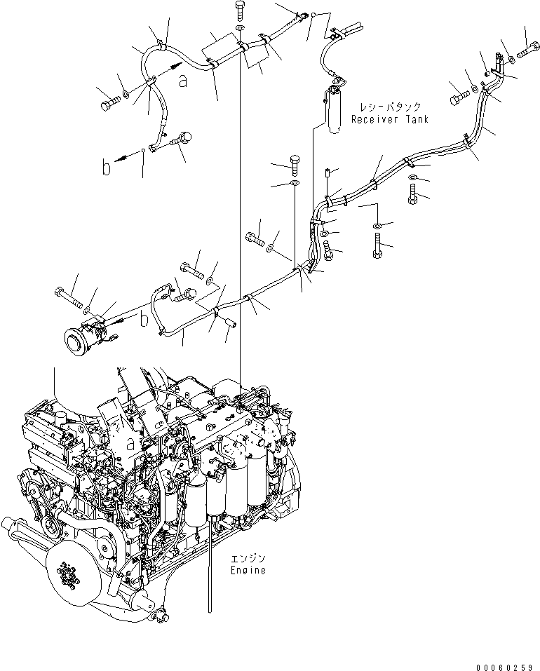 Шланг 17A-911-4611 KOMATSU