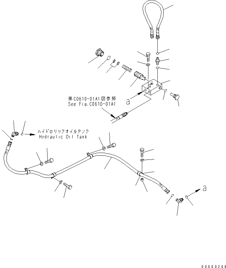 Корпус 17A-61-42710 KOMATSU