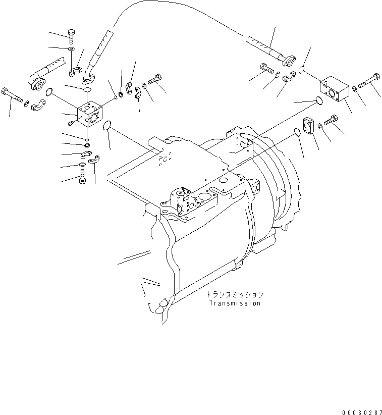 Шланг 07297-014A6 KOMATSU
