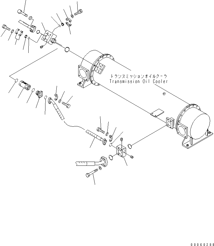 Шланг 07297-010A9 KOMATSU