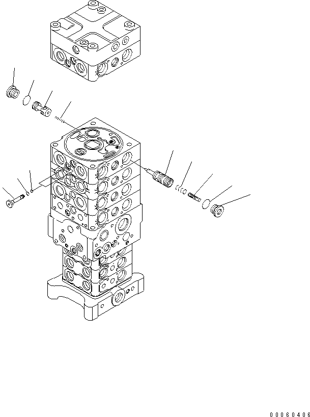 Клапан в сборе (723-51-05900) KOMATSU