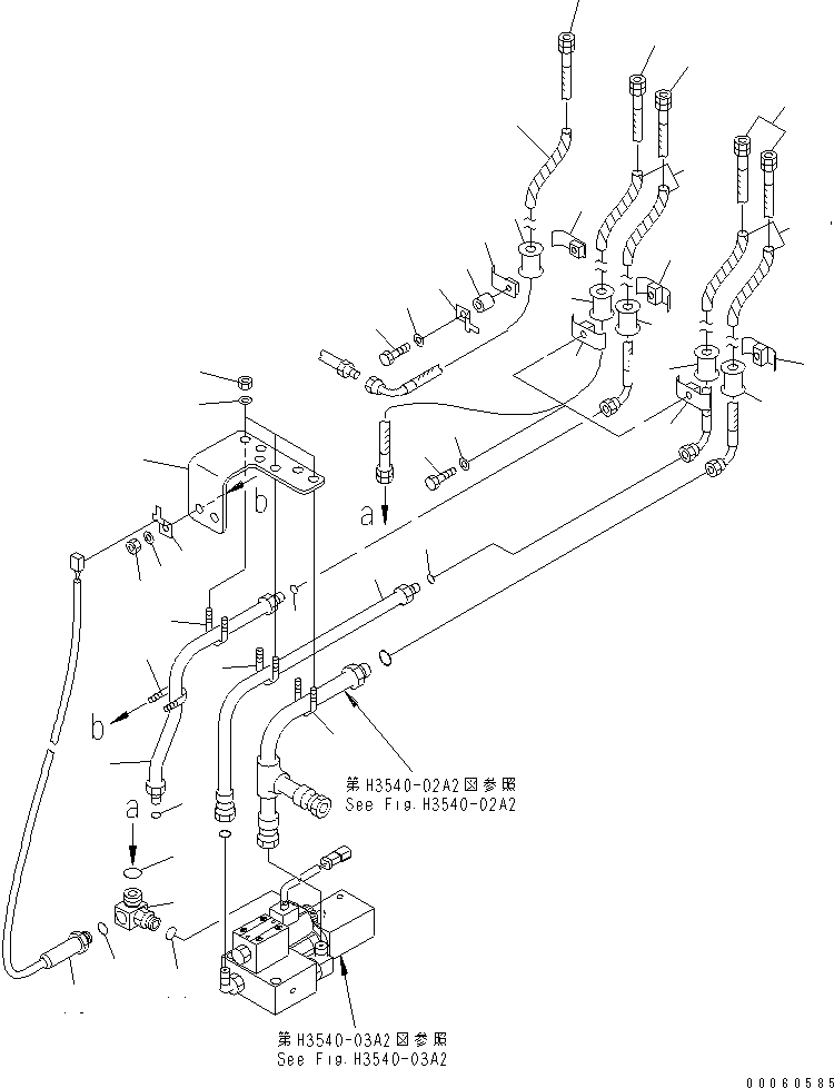 Трубка 569-88-88620 KOMATSU