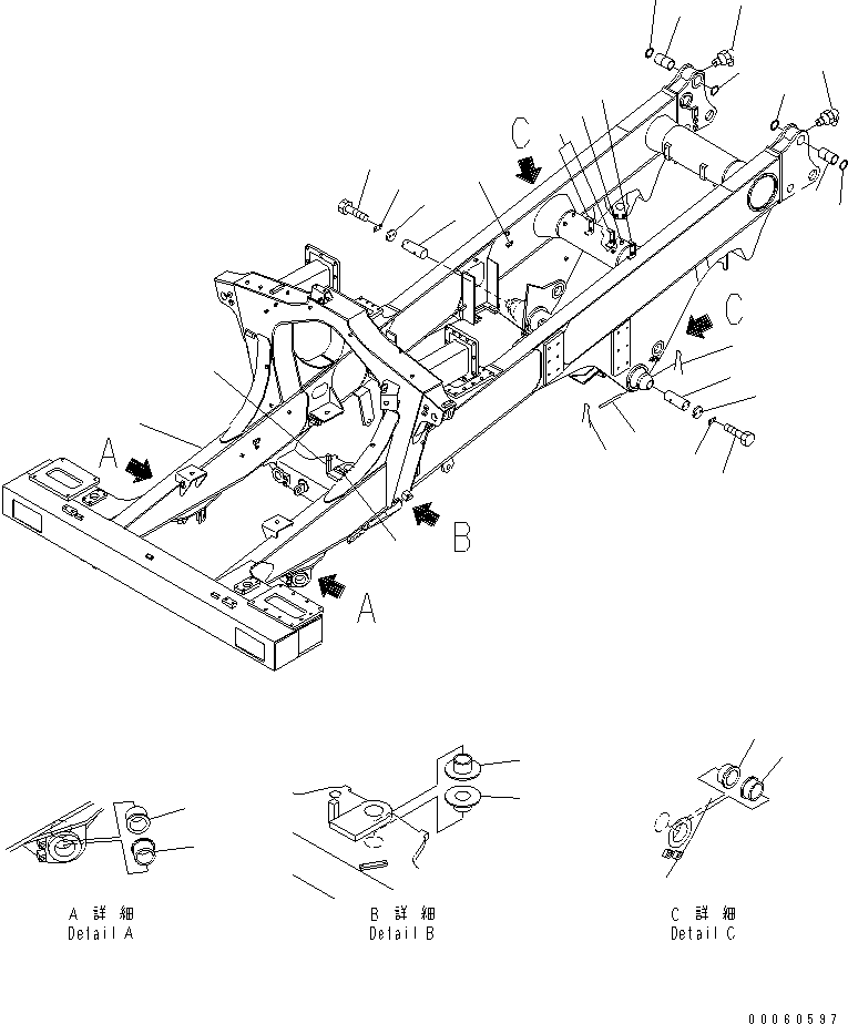 Сиденье 01573-22311 KOMATSU