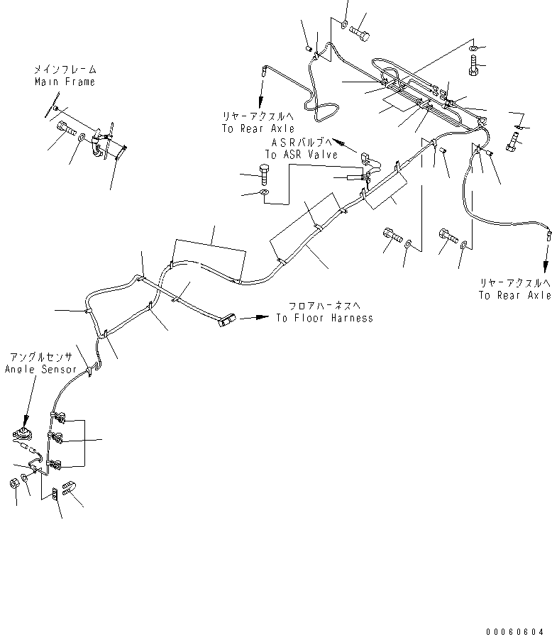 Жгут проводов 566-88-86111 KOMATSU