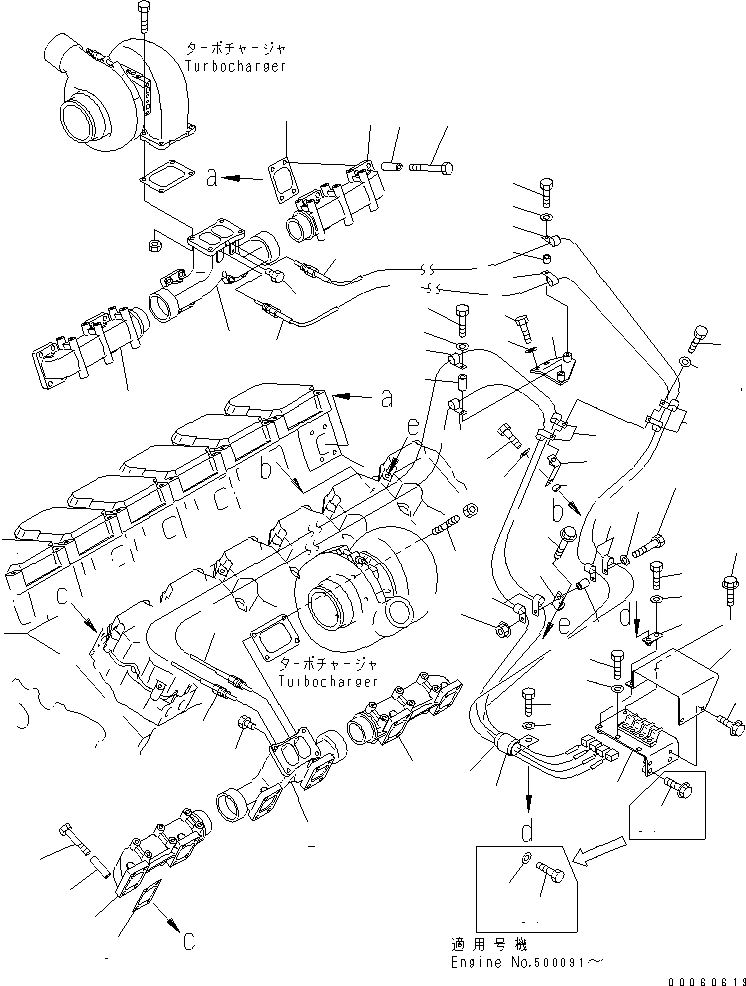 SENSOR,EXHAUST TEMPERATURE 600-871-4431 KOMATSU