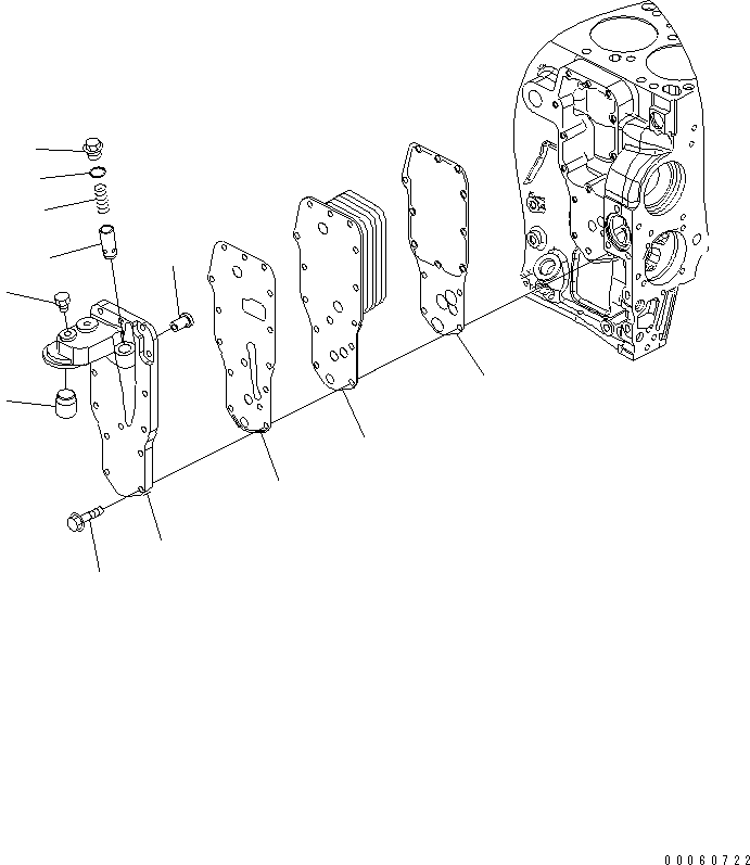Прокладка 6754-51-4430 KOMATSU