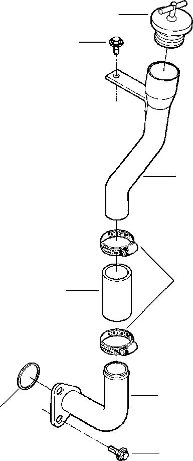 TUBE, OIL FILTER 6754-52-8120 KOMATSU