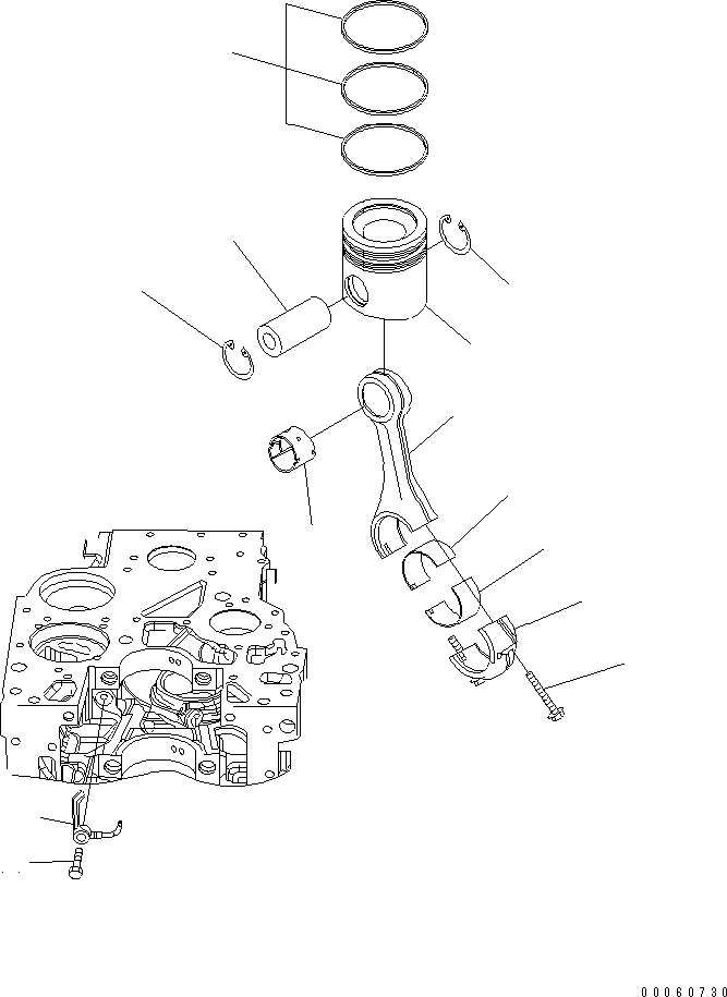 KIT, ENGINE PISTON 6754-32-2110 KOMATSU