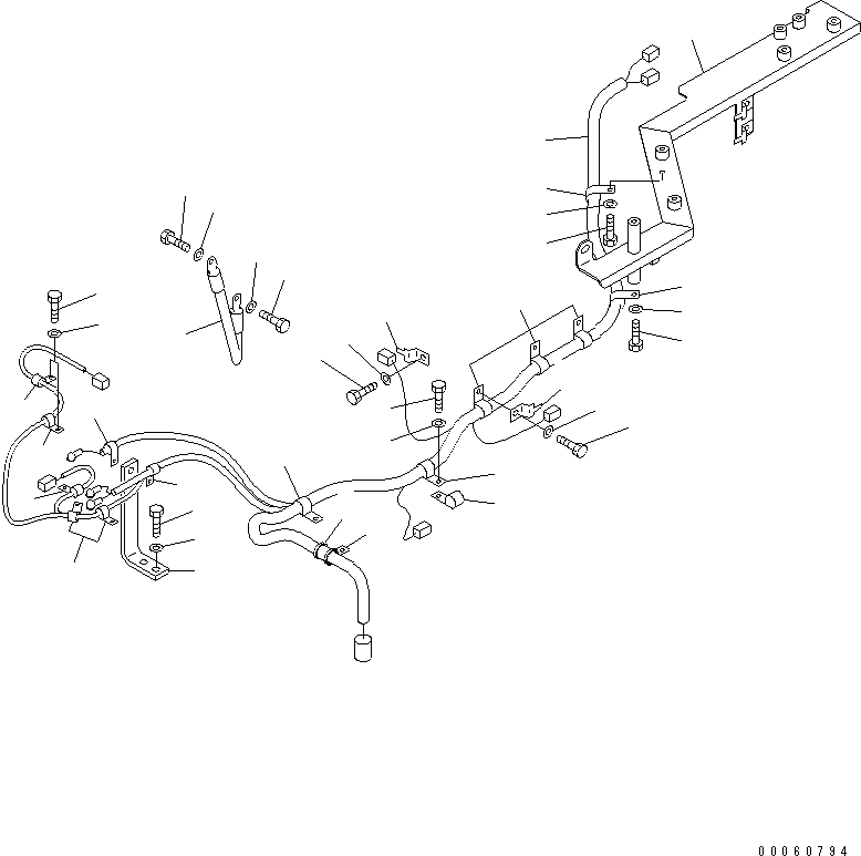 кронштейн 426-62-12681 KOMATSU