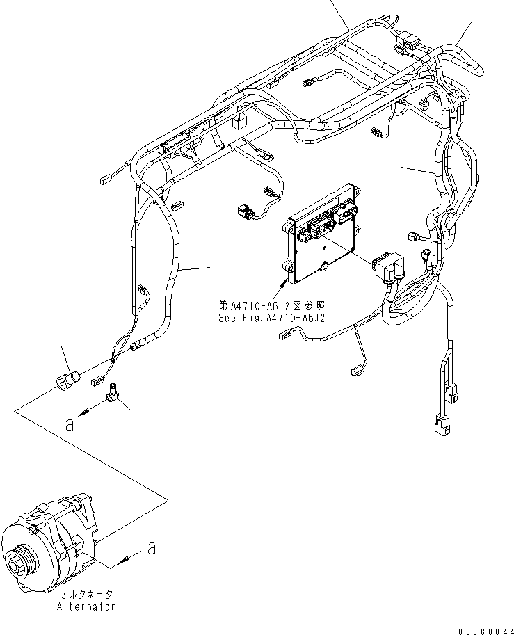 Жгут проводов 6245-81-5461 KOMATSU