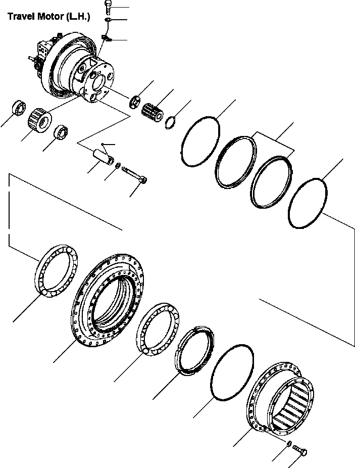 Уплотнительное кольцо круглого сечения 07000-75390 KOMATSU